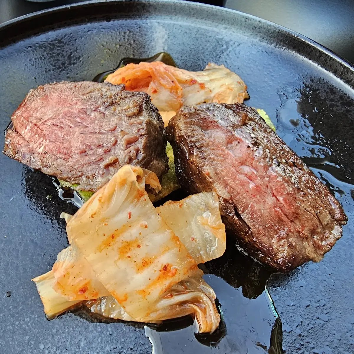 Wagyu Beef with Kimchi