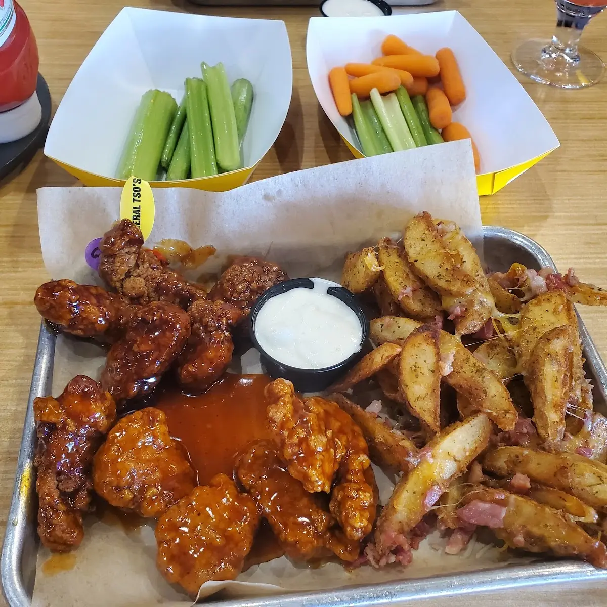 Mango Habenero Honey BBQ Wings