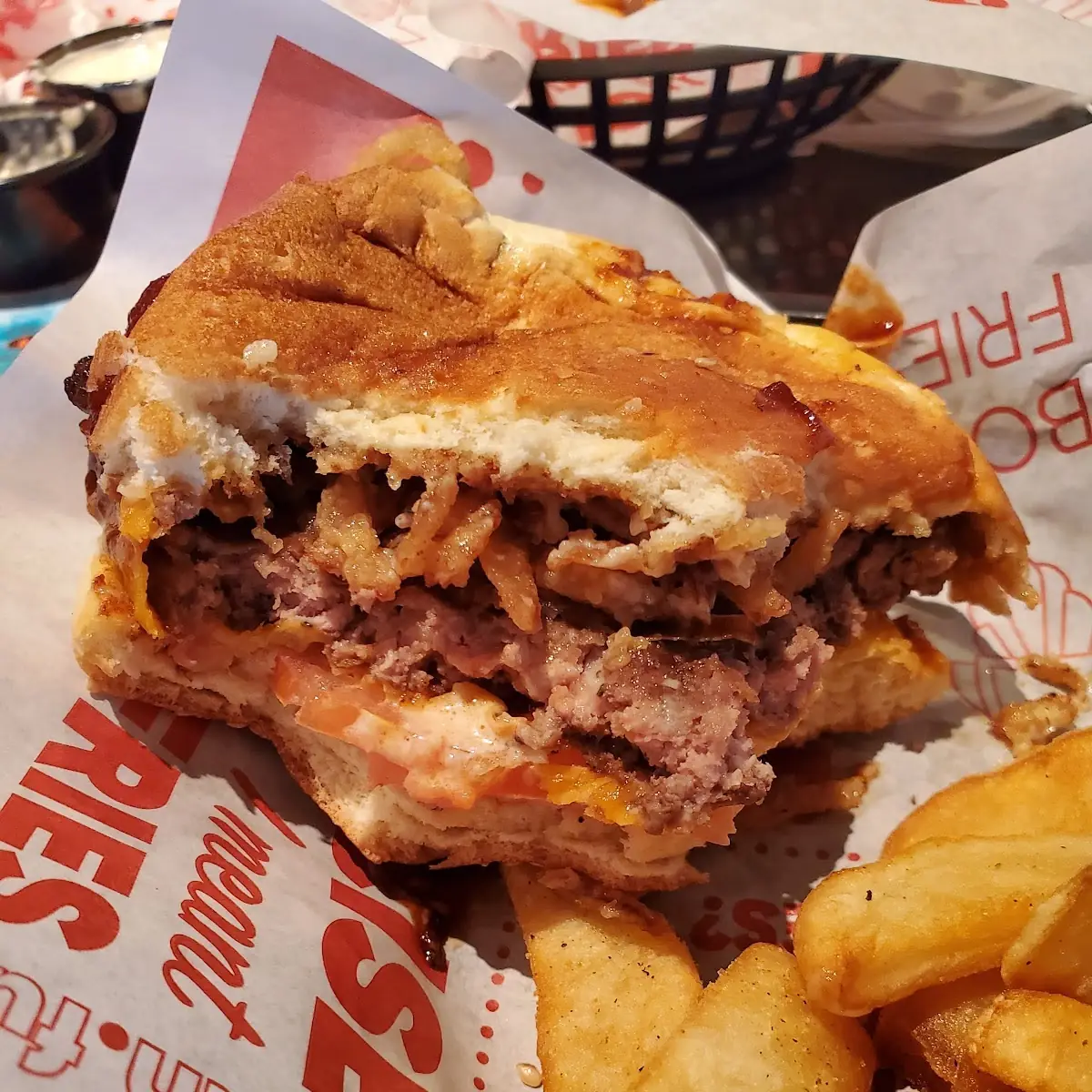 Whiskey River BBQ Burger
