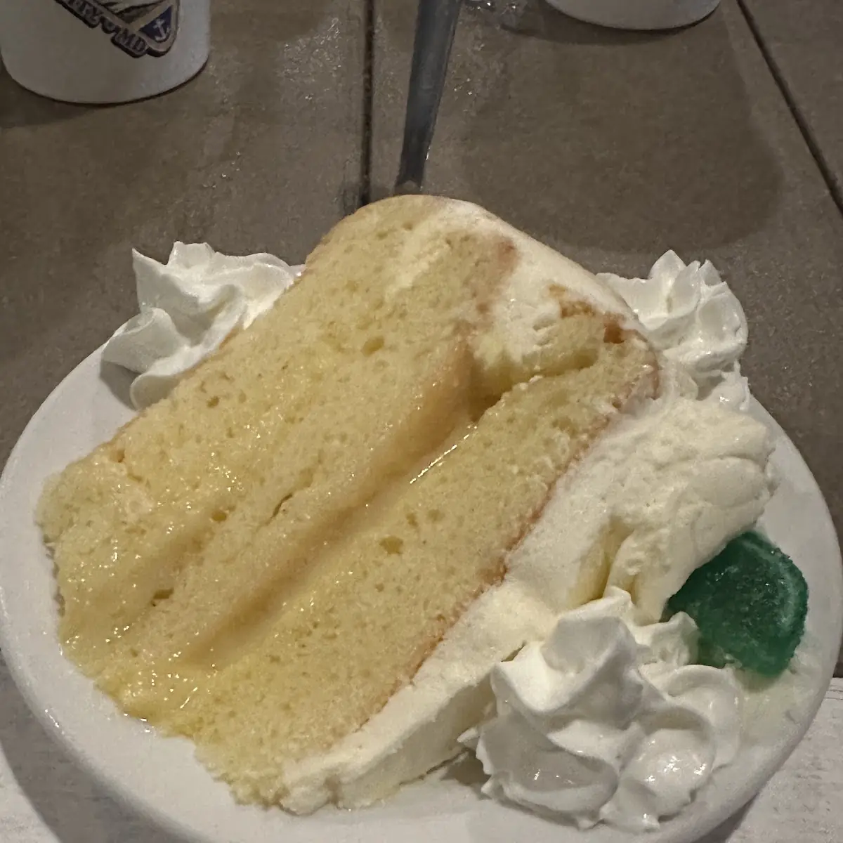 Lemon Cake Slice