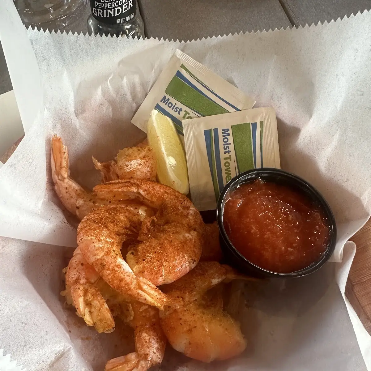 Steamed Shrimp