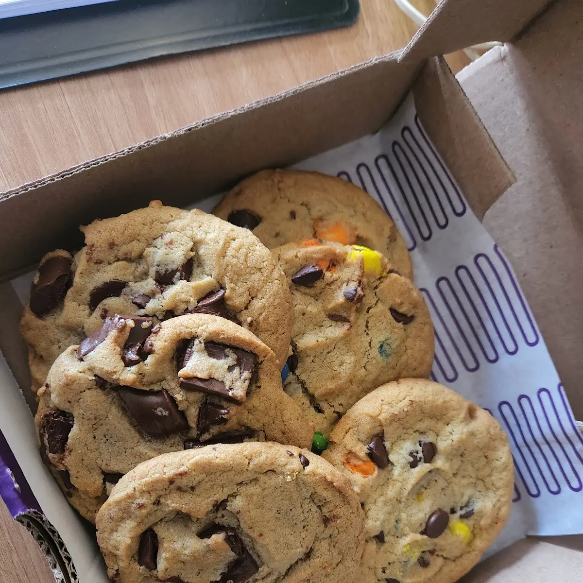 Assorted Chocolate Chip Cookies Box