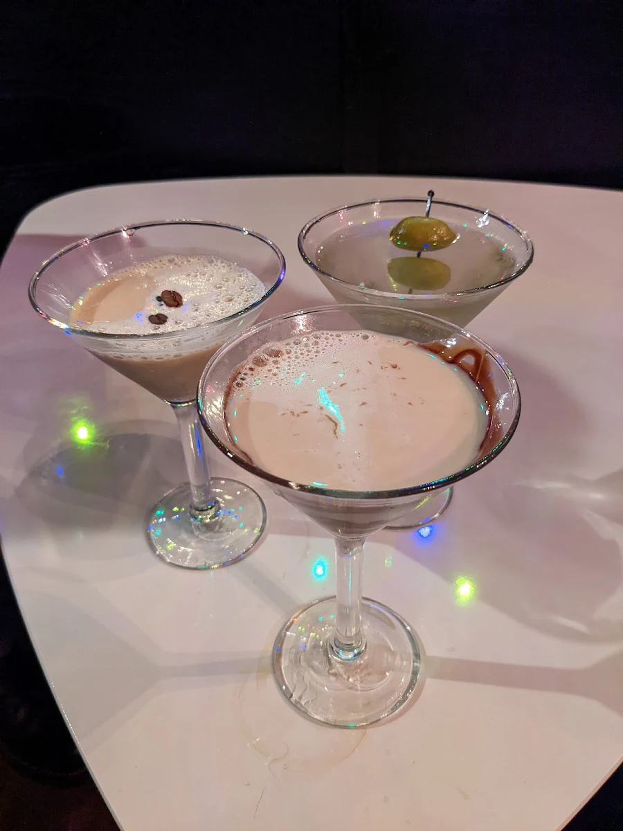 Tiramisu Milky Way and Dry Martinis