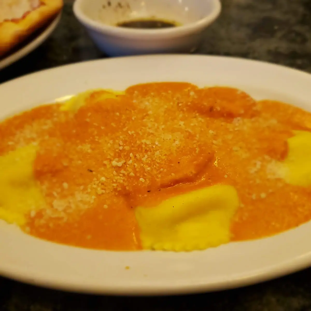 Ravioli with Vodka Sauce