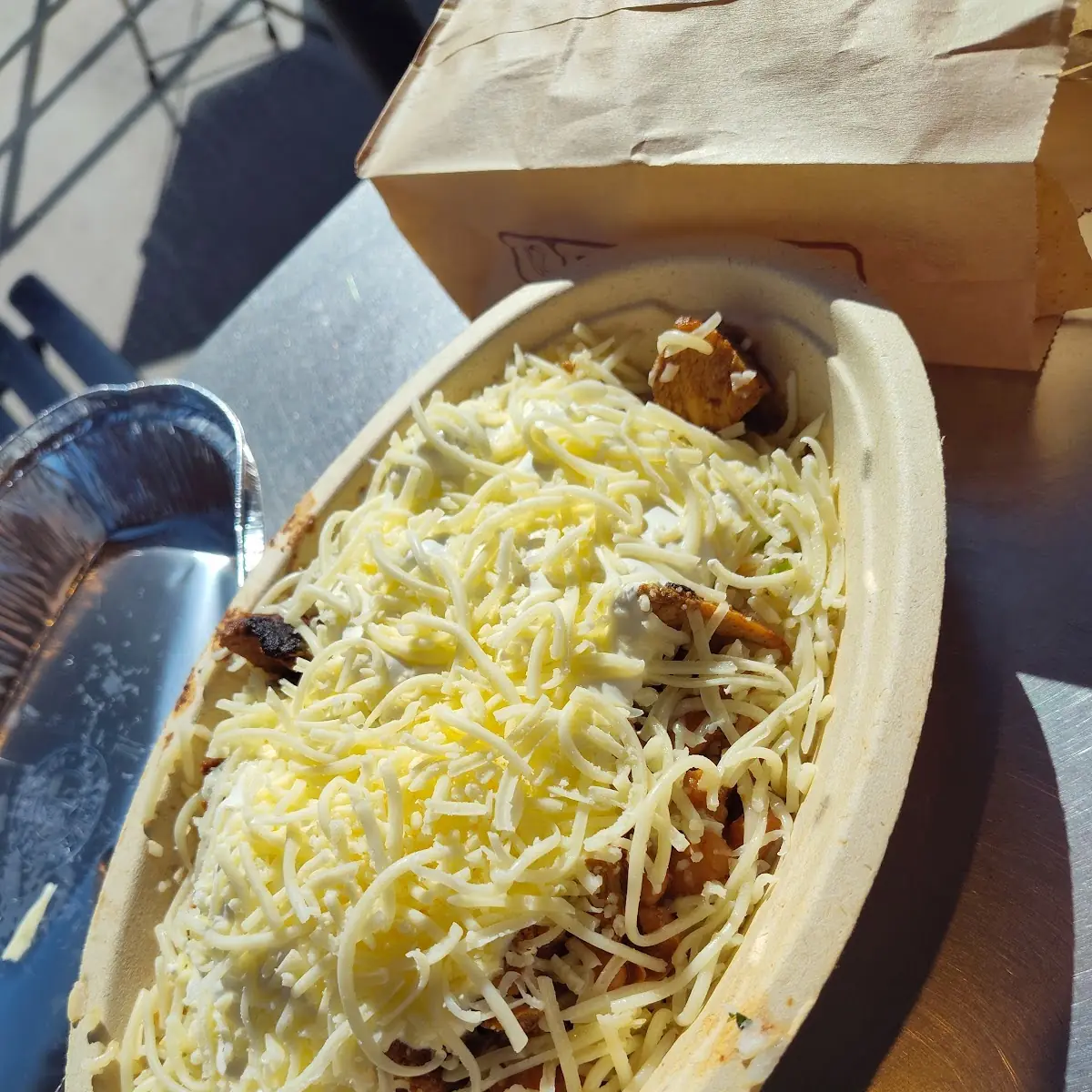 Steak and Chicken Bowl
