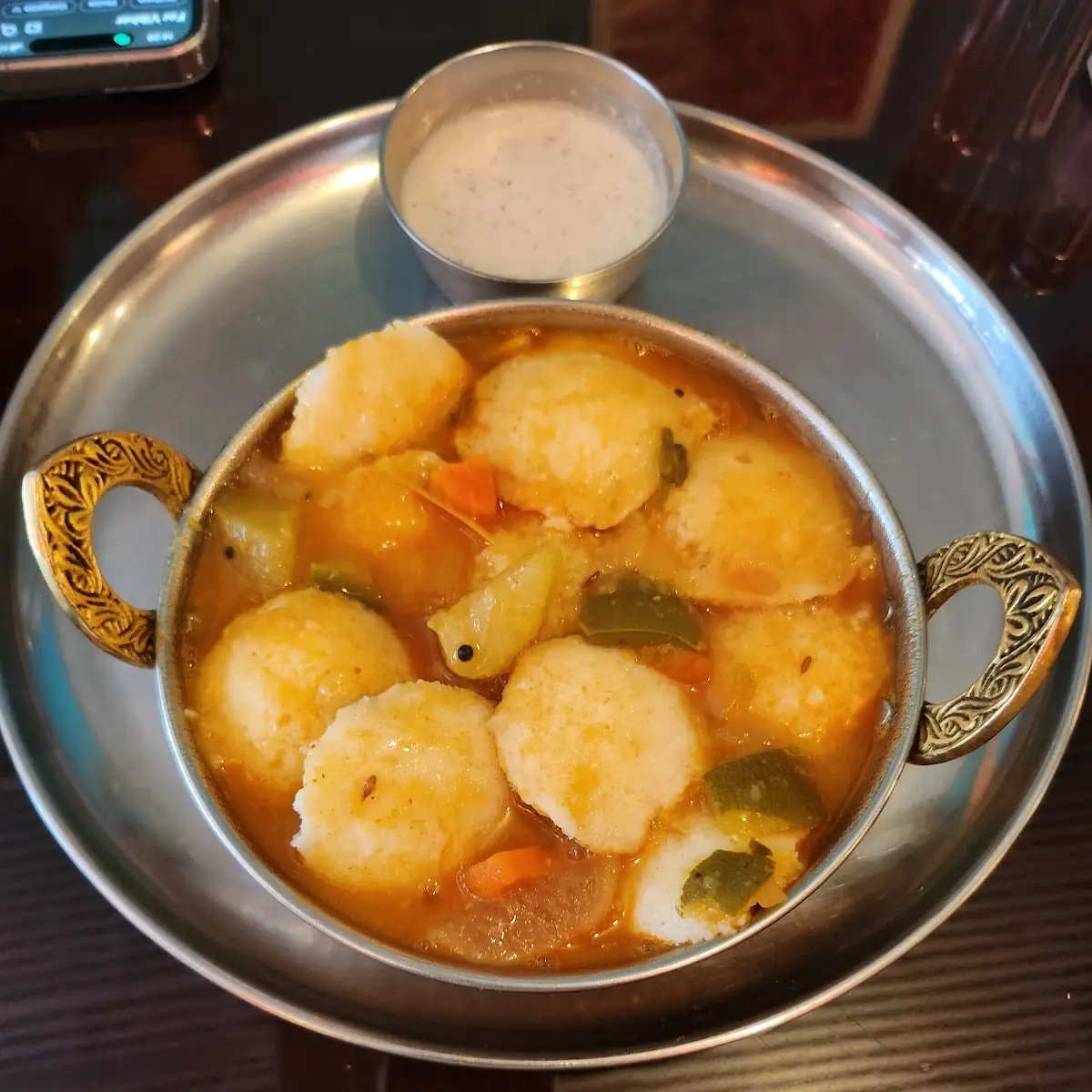 Mini Idli Sambar