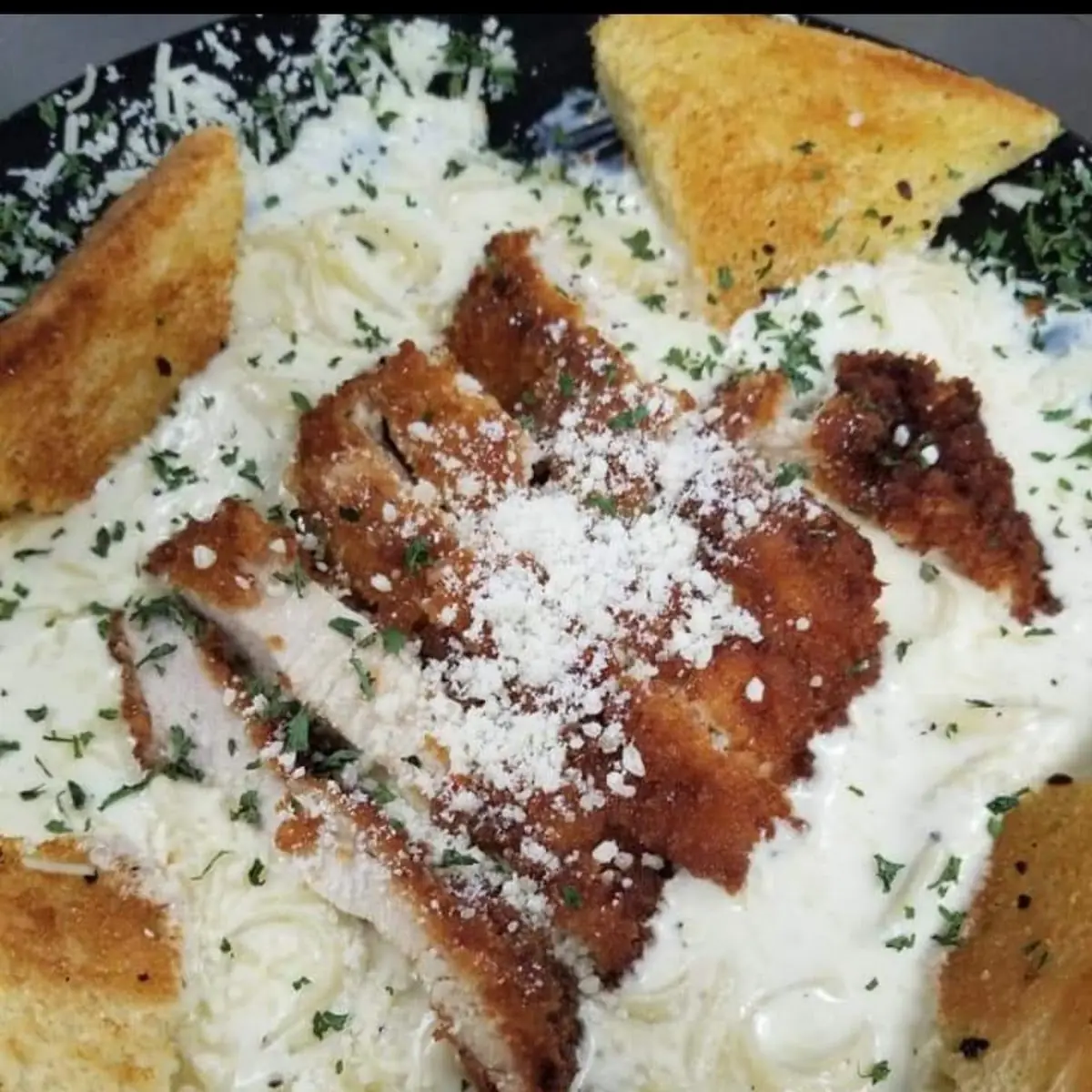 Creamy Grilled Chicken Alfredo