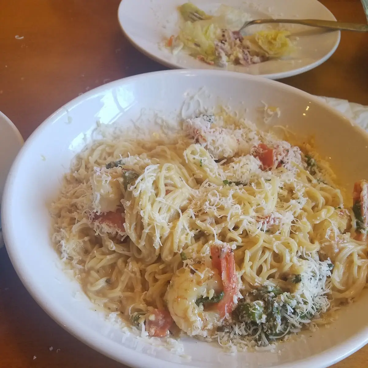 Chicken & Shrimp Carbonara