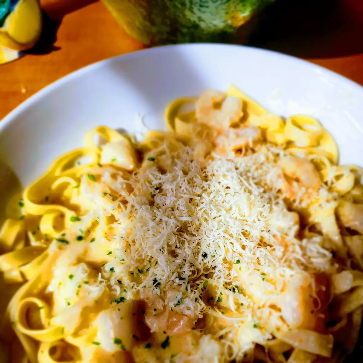 Shrimp Alfredo