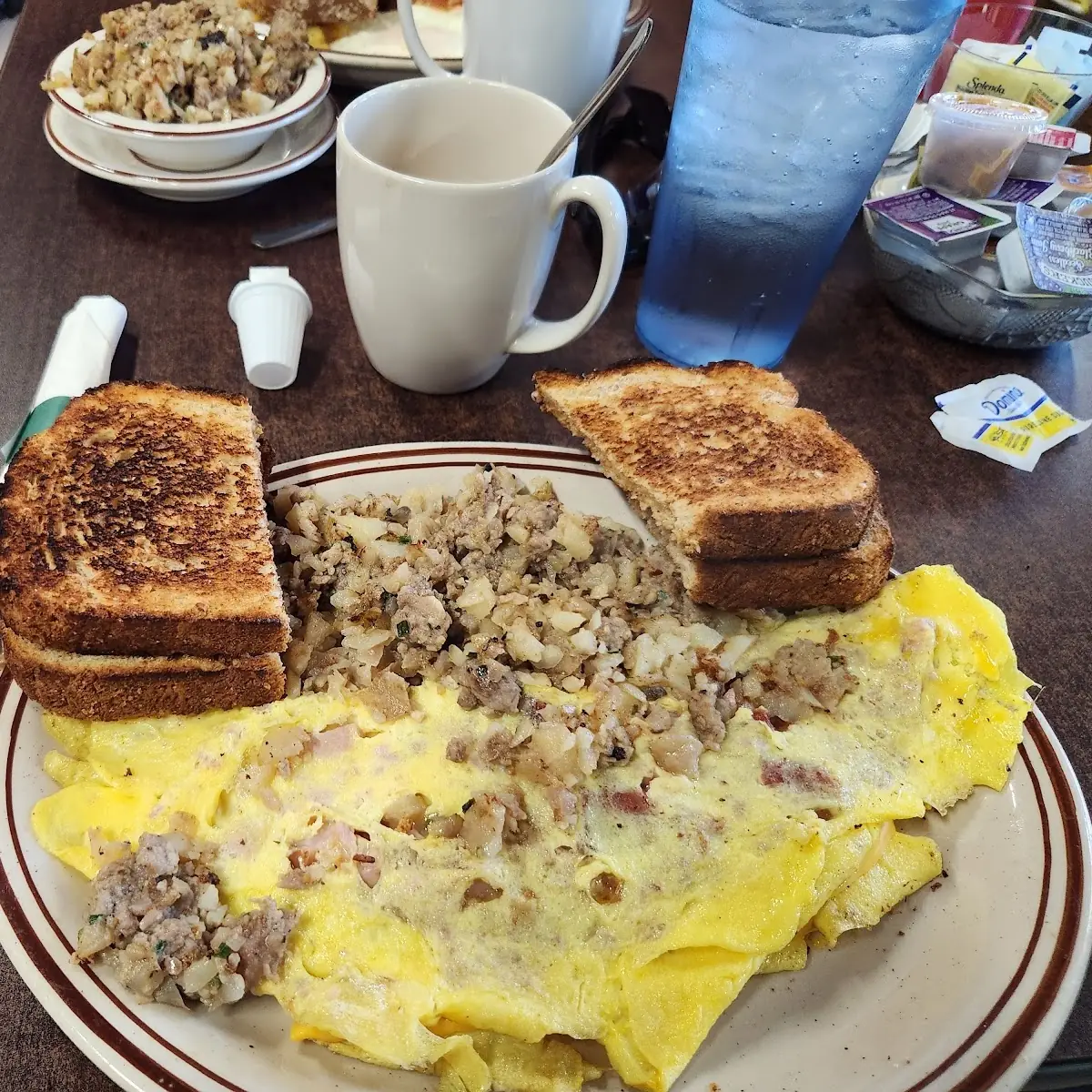 Scrambled Eggs with Home Fries