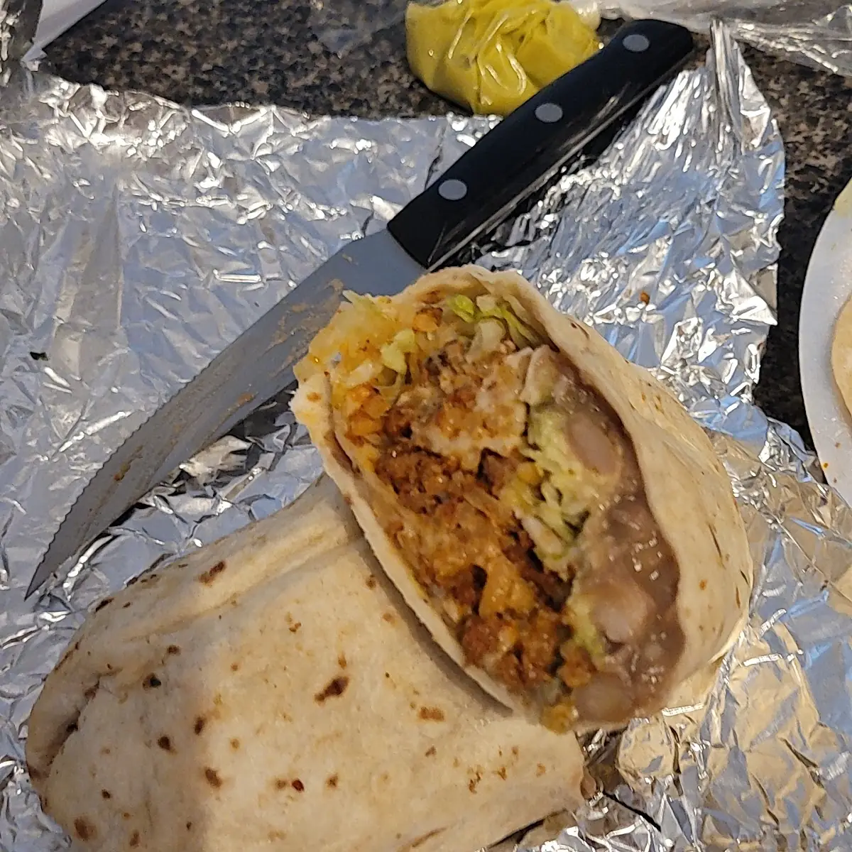 Chorizo Burrito