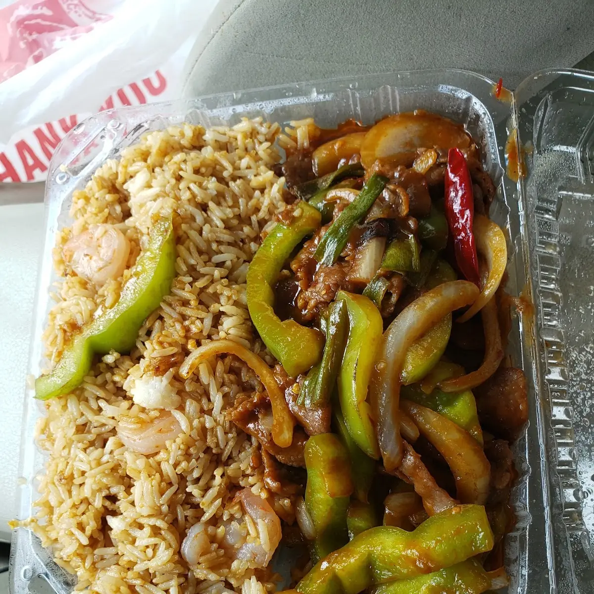 Chicken Chow Mein & Chicken Fried Rice