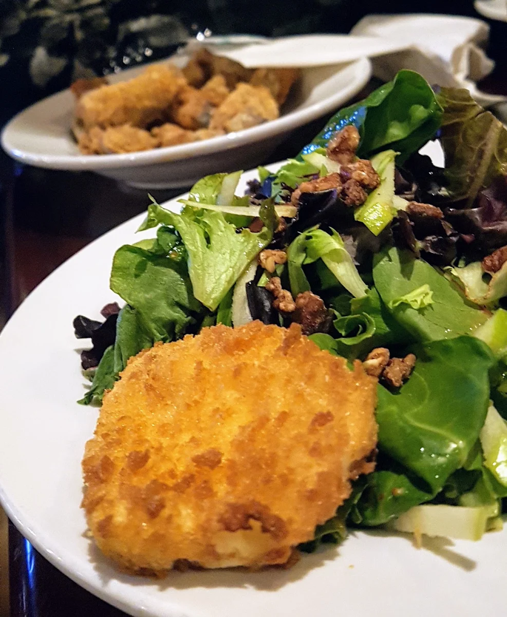 Warm Goat Cheese Salad