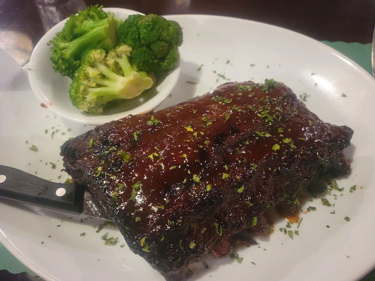 1 2 Rack of Baby Back Ribs