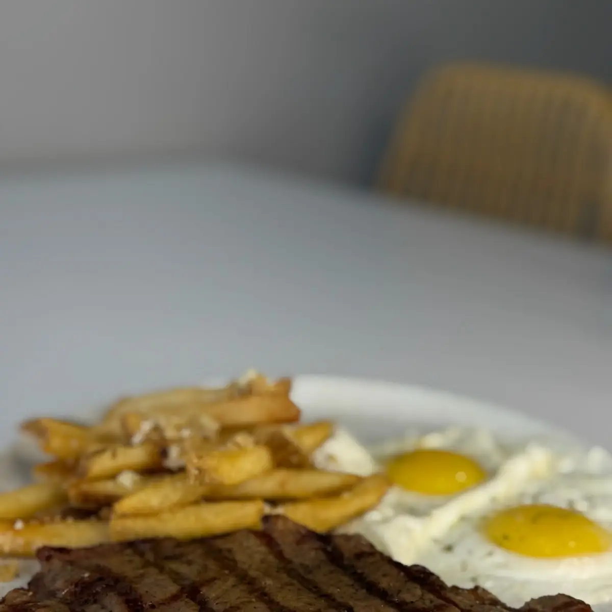 Churrasco Omelette Skir Steak Omelette