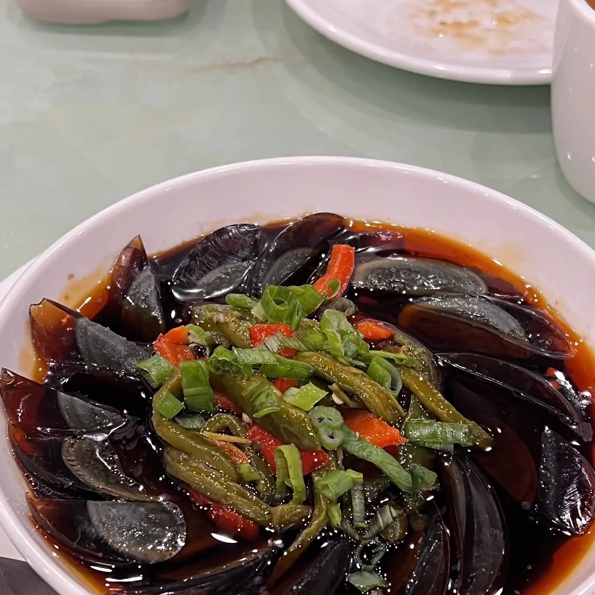 Century Egg in Hot Oil