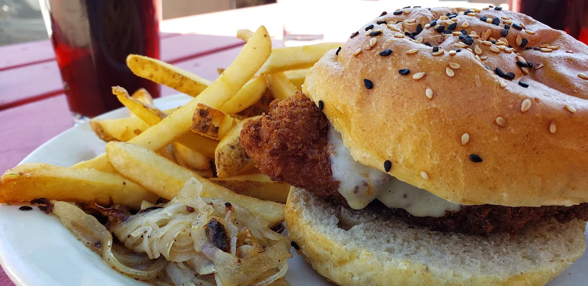 Fried Chicken Burger