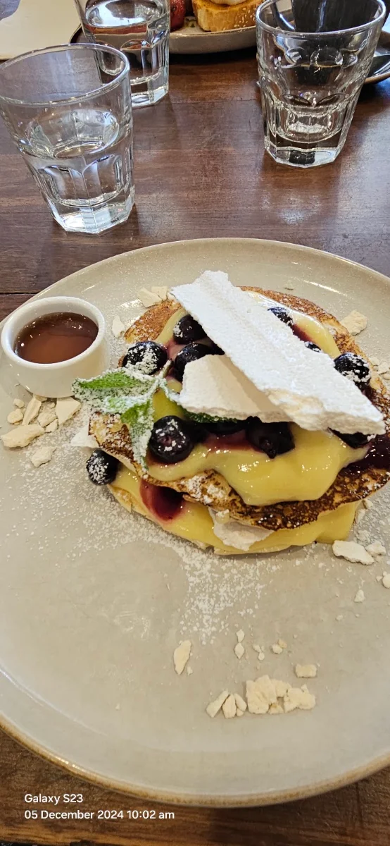Pancakes, Yarra Valley Deli and Cafe