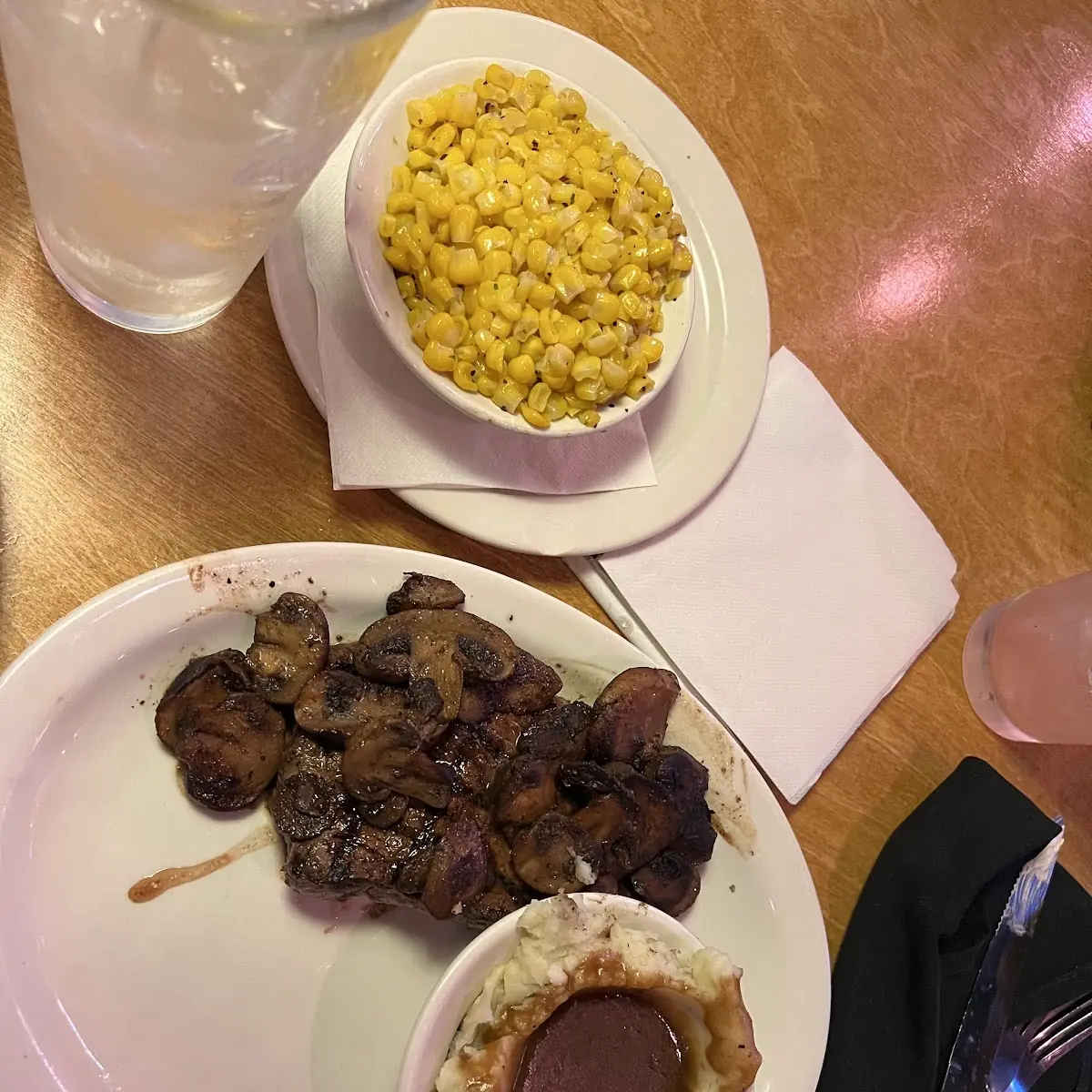 Corn and Mashed Potatoes