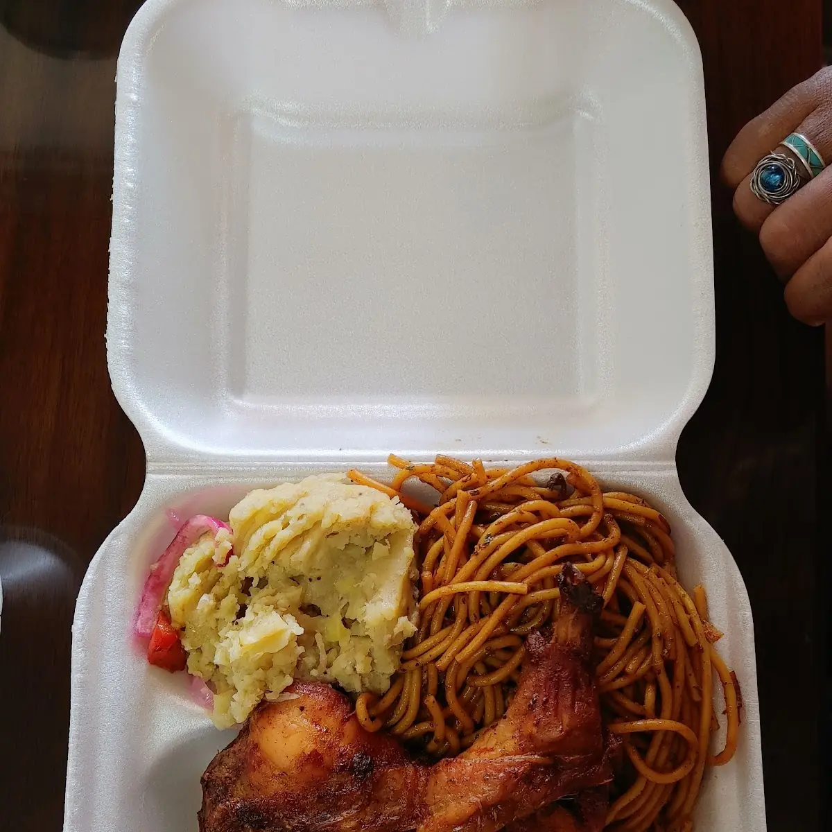 BBQ Chicken and Lo-Mein