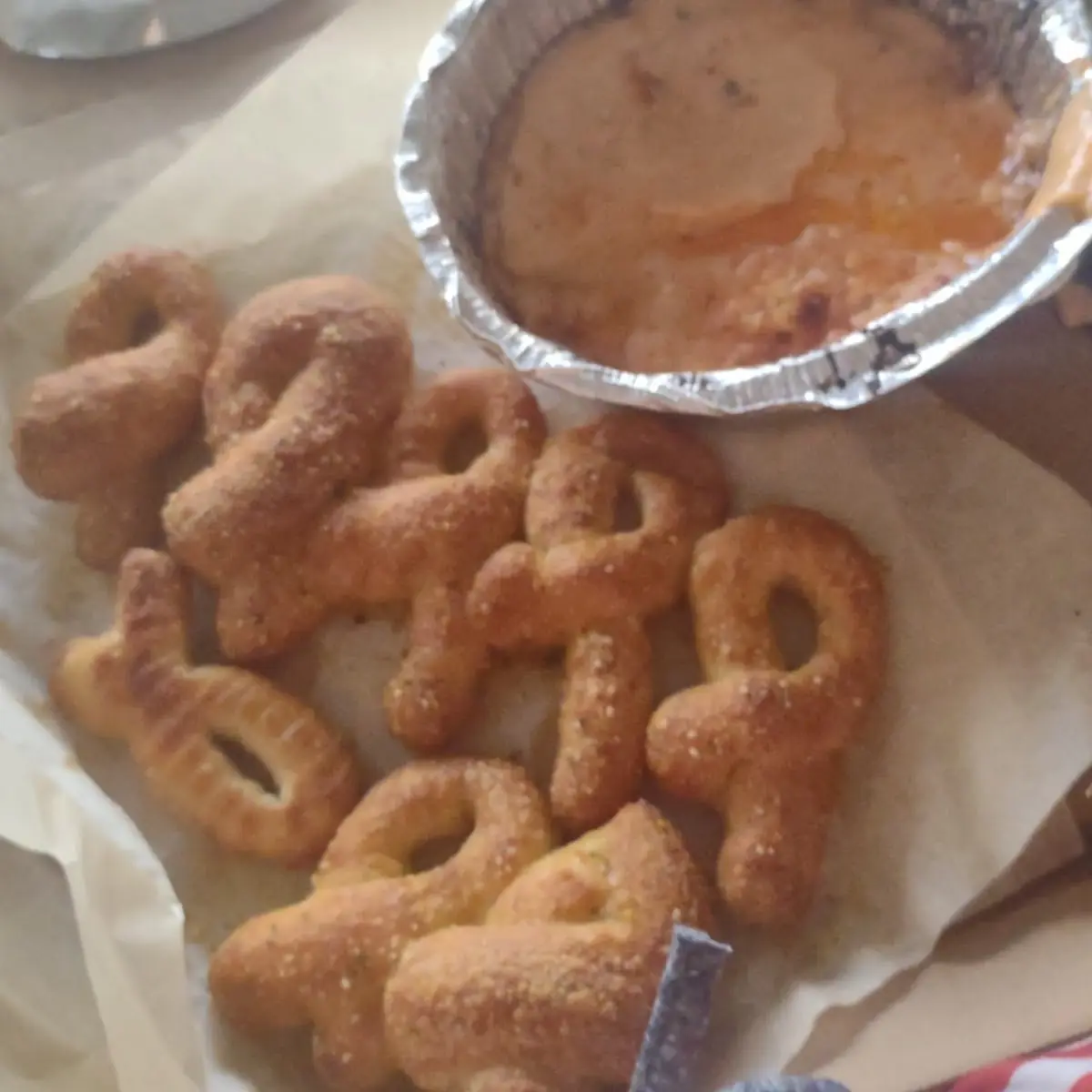 Oven Baked Bread and Dipping Sauce