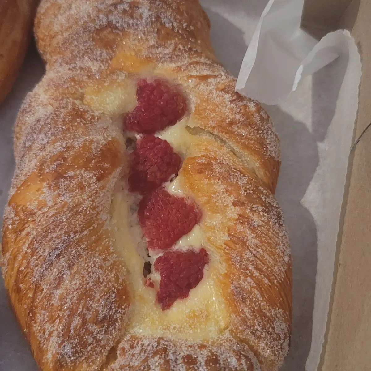Raspberry Cheesecake Danish
