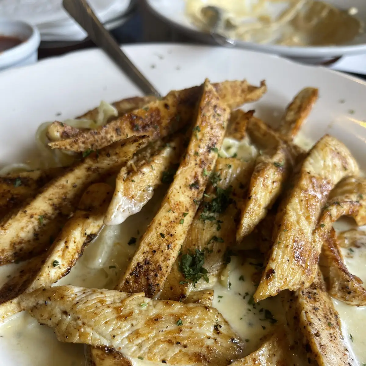 Fettuccine Alfredo with Chicken