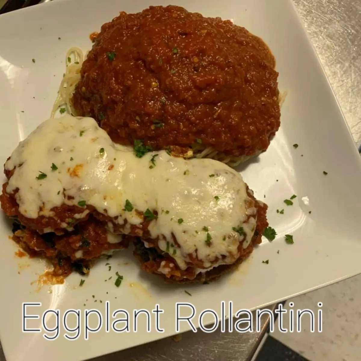 Veal Parmigiana