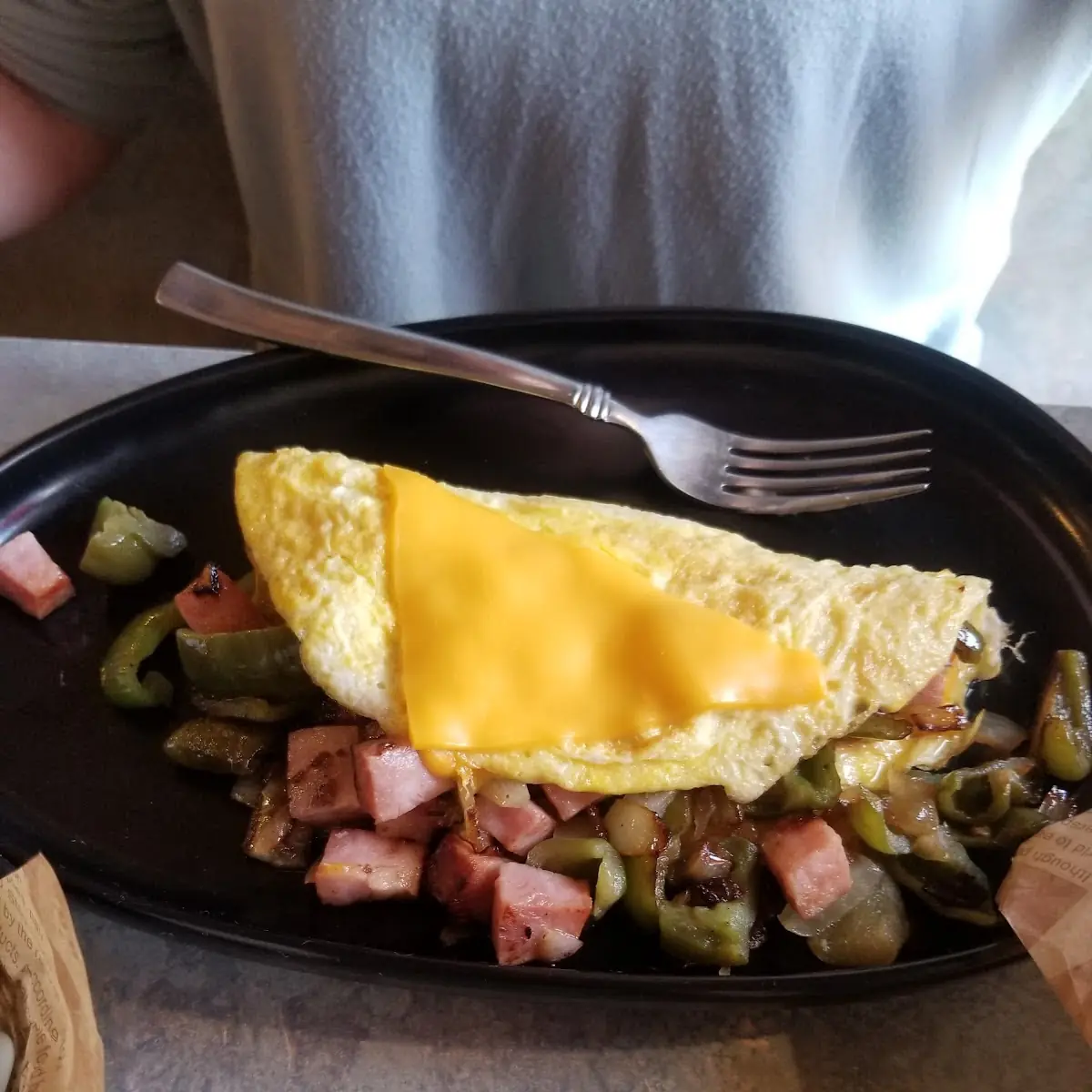 Omelette and Home Fries