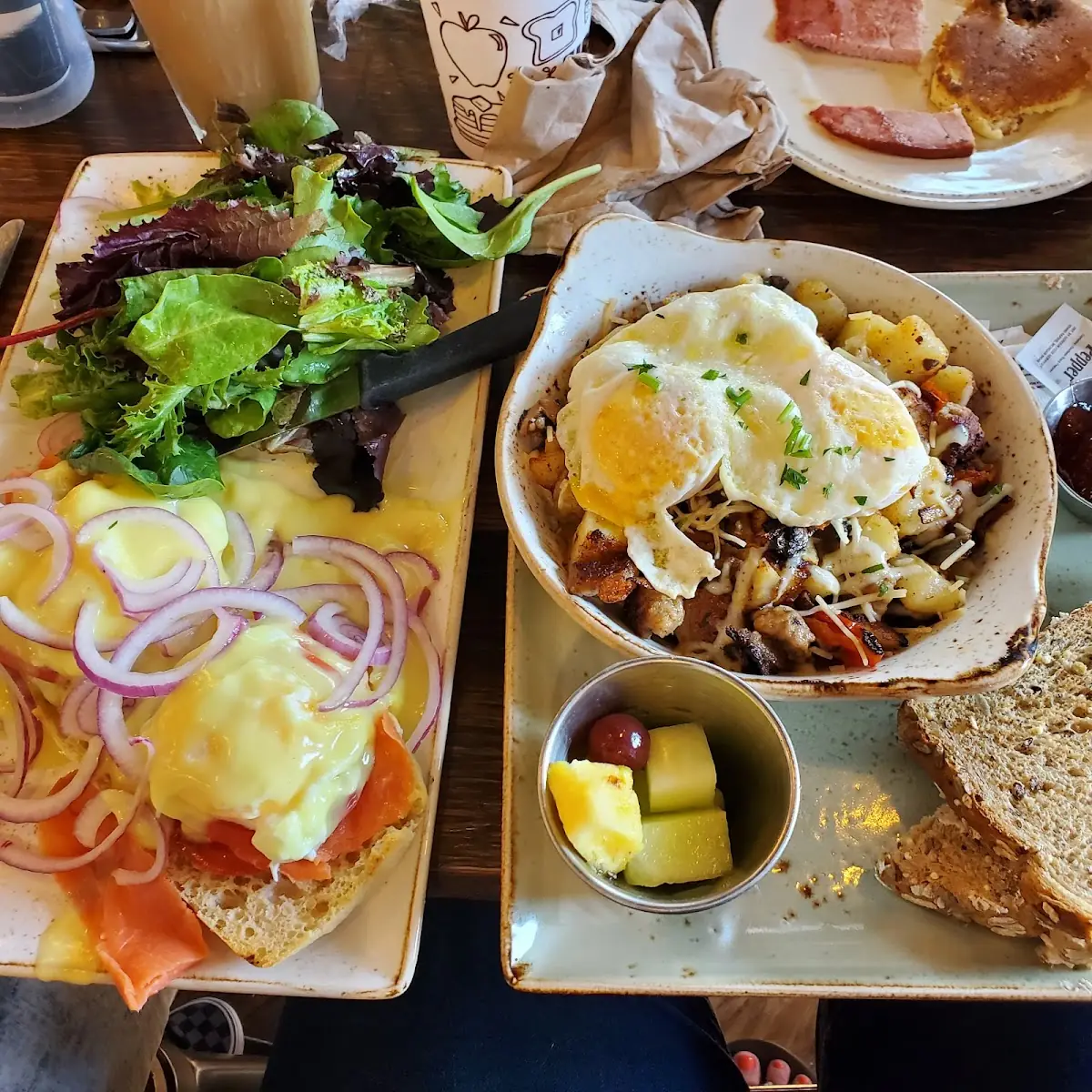 Smoked Salmon Eggs Benedict