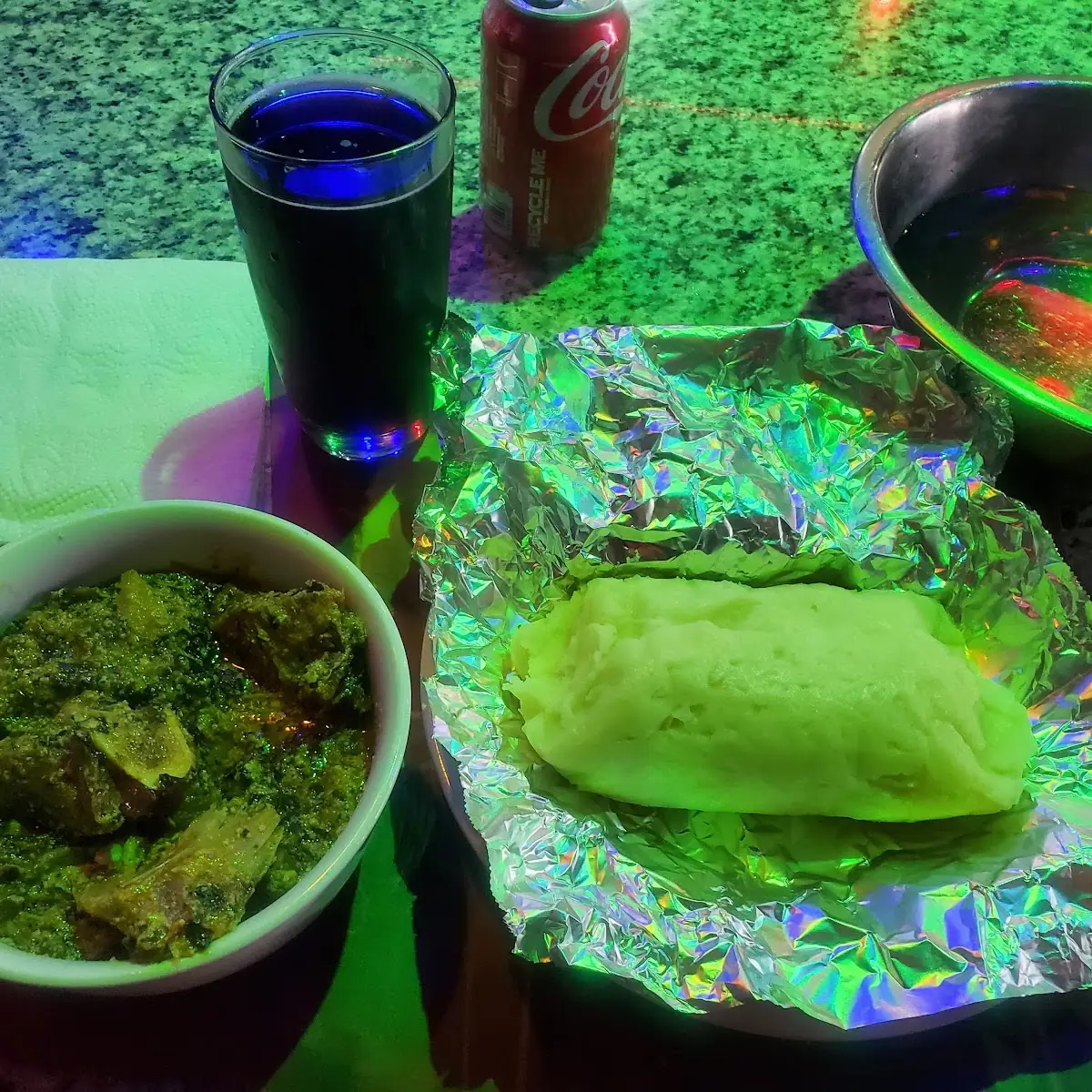 Egusi Soup and Fufu
