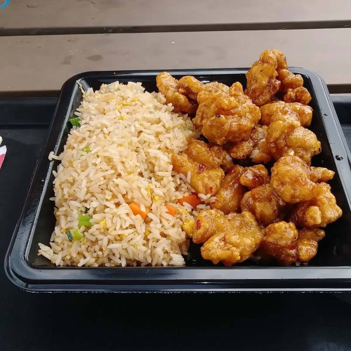 Orange Chicken and Rice