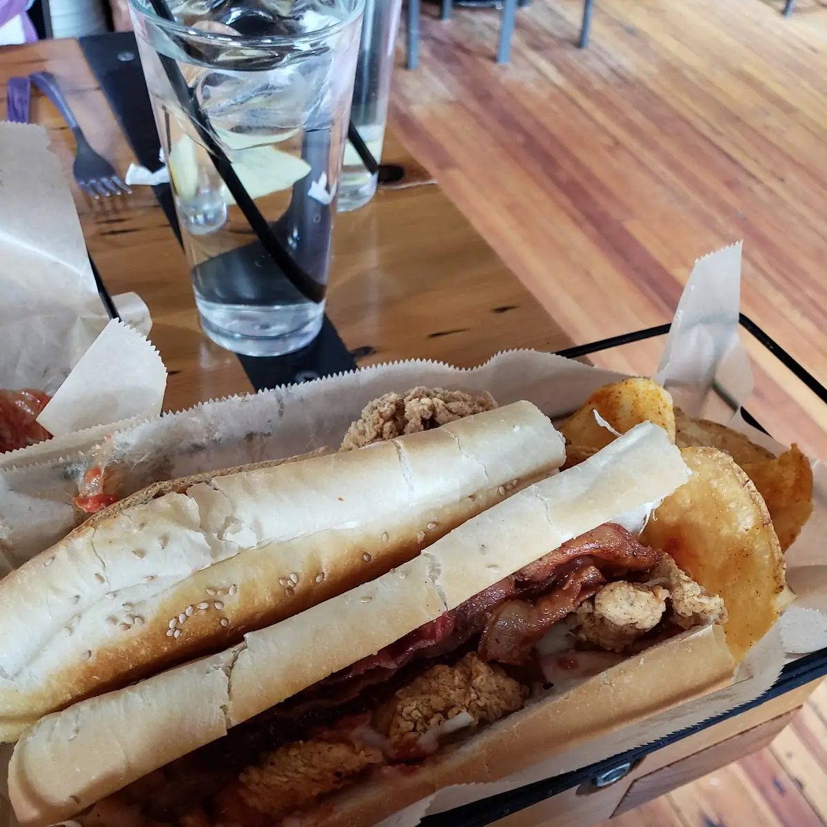 Chicken Parmesan Hoagie