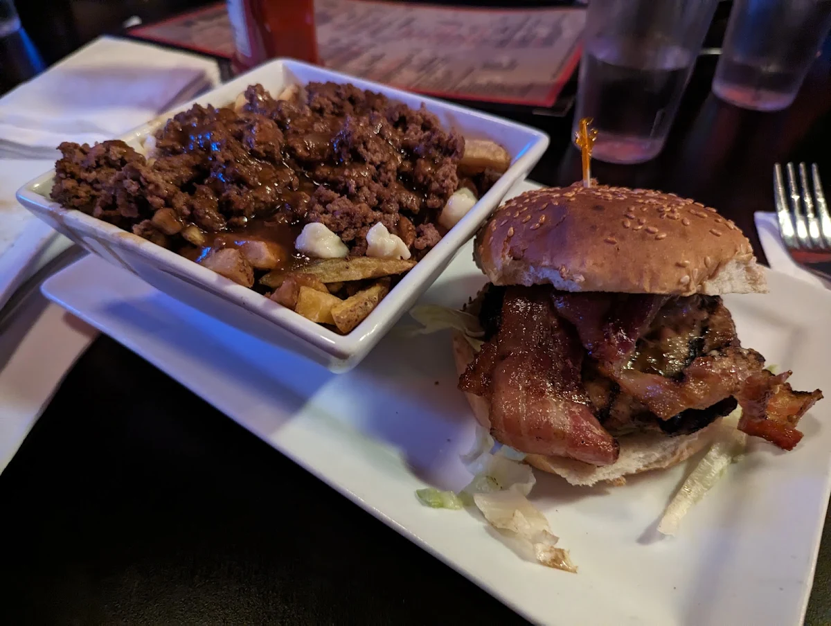 Turkey Burger, W Burger Bar