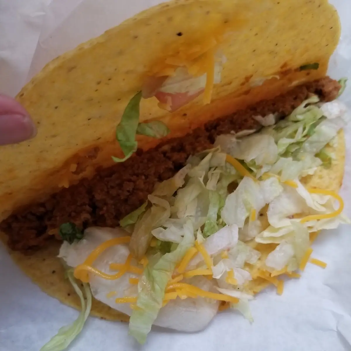 My Beef Taco with Little Meat