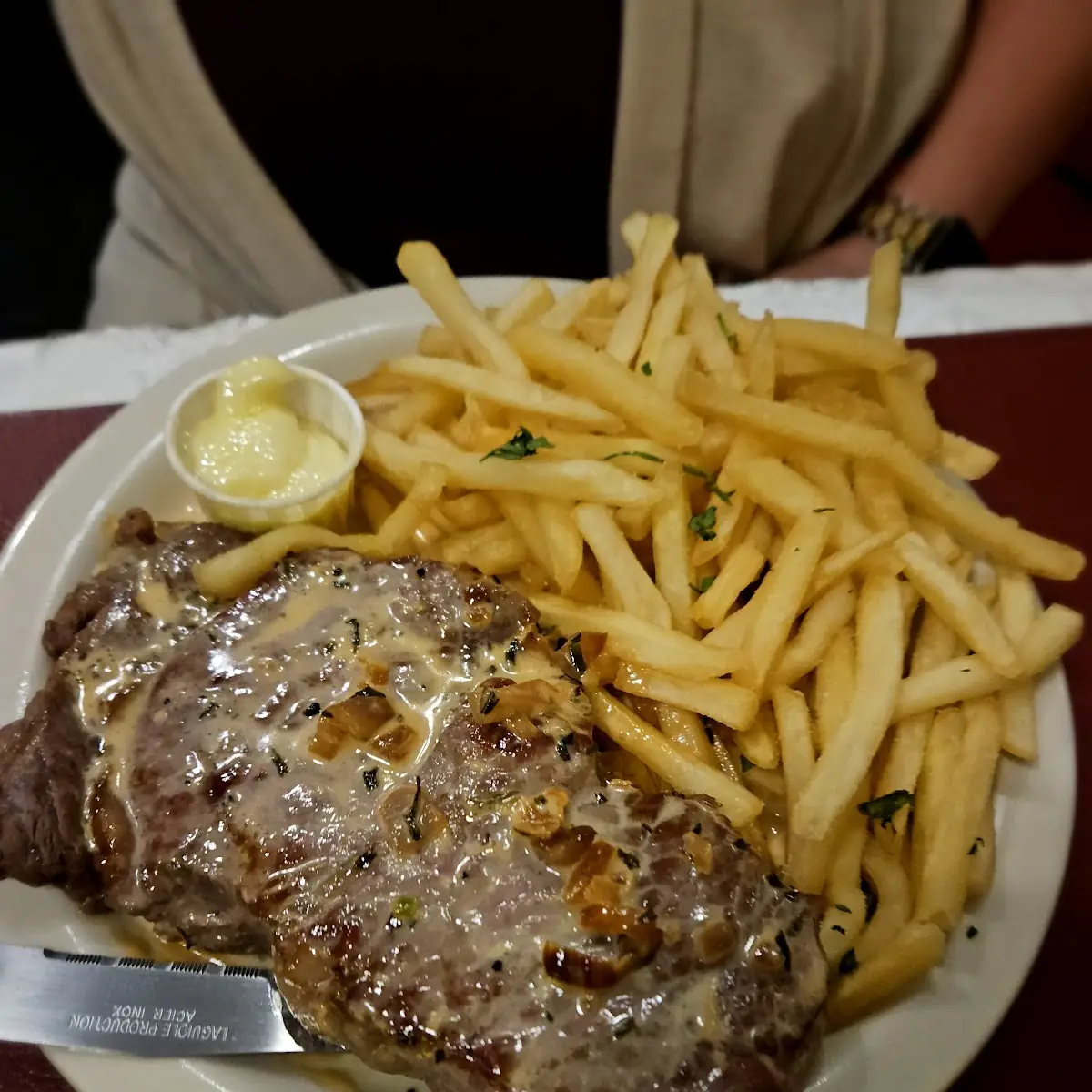 Strip Steak and Frites