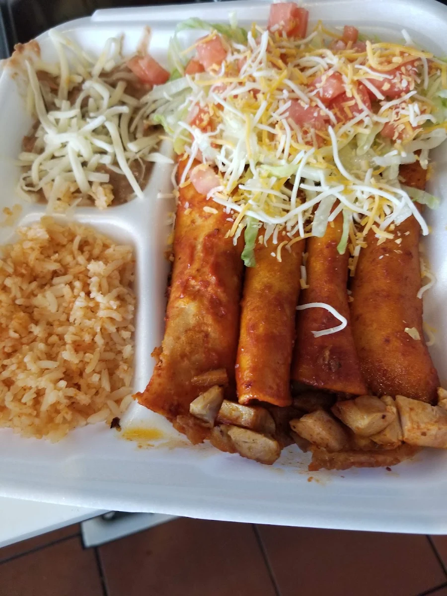 Flautas Rolled Taquitos