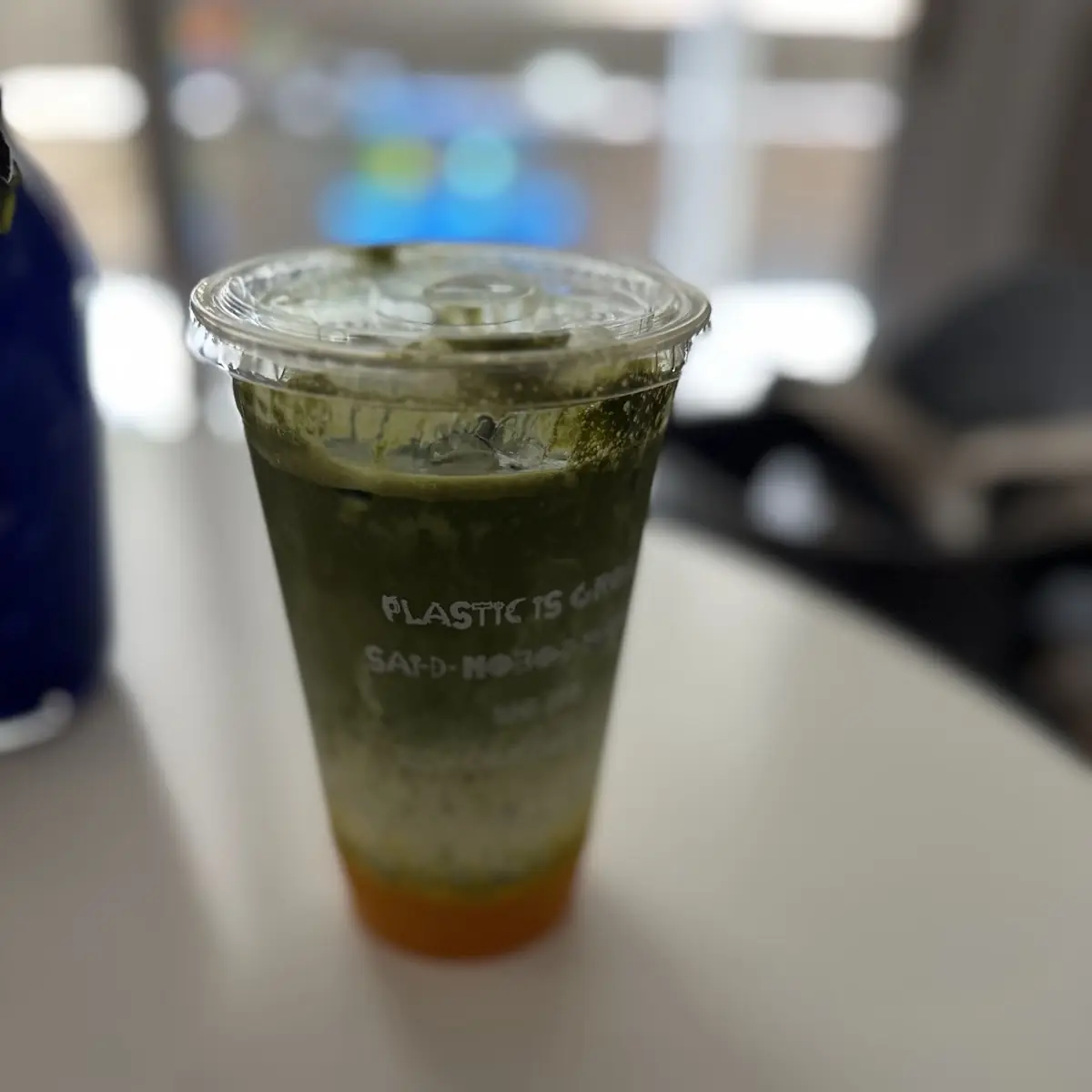 Mango Matcha Latte