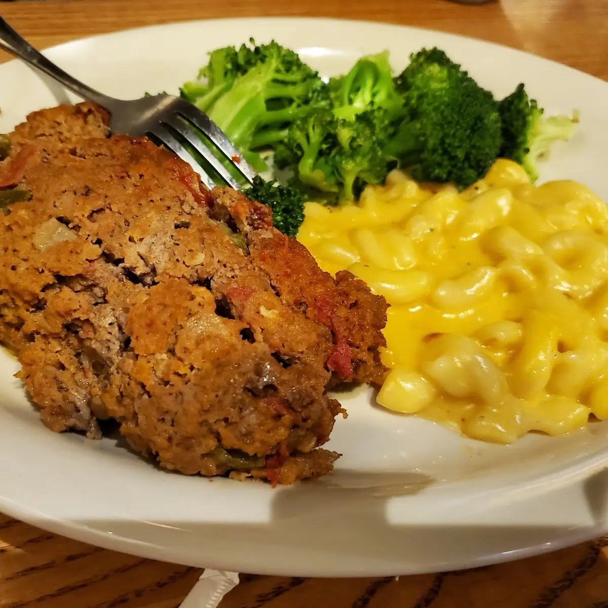 Meatloaf and Mac & Cheese