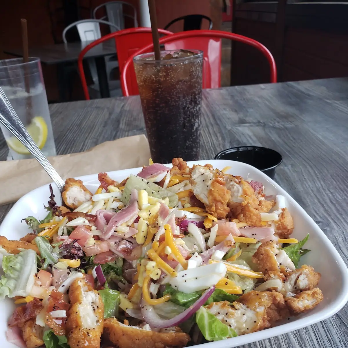 Country Fried Chicken Salad