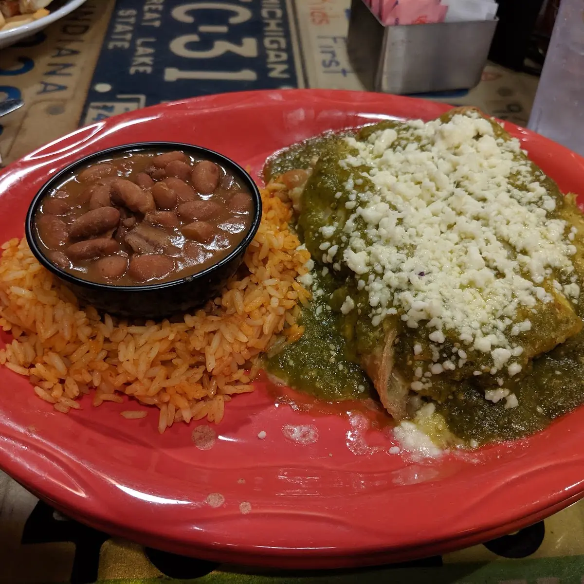 Enchiladas Verdes