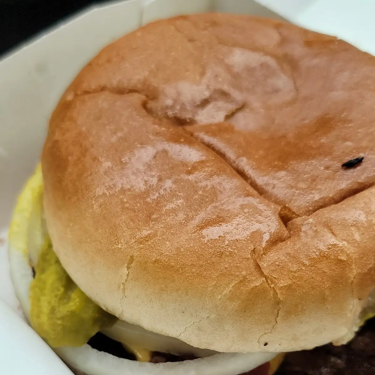 Single Bacon Cheeseburger