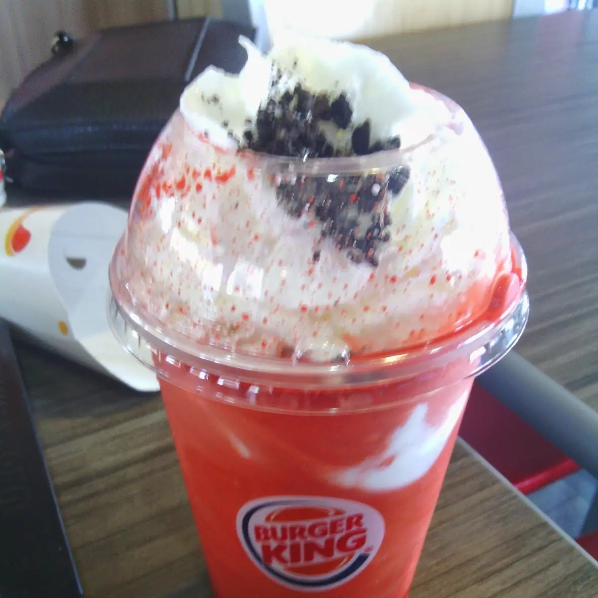 Red Velvet Oreo Milkshake