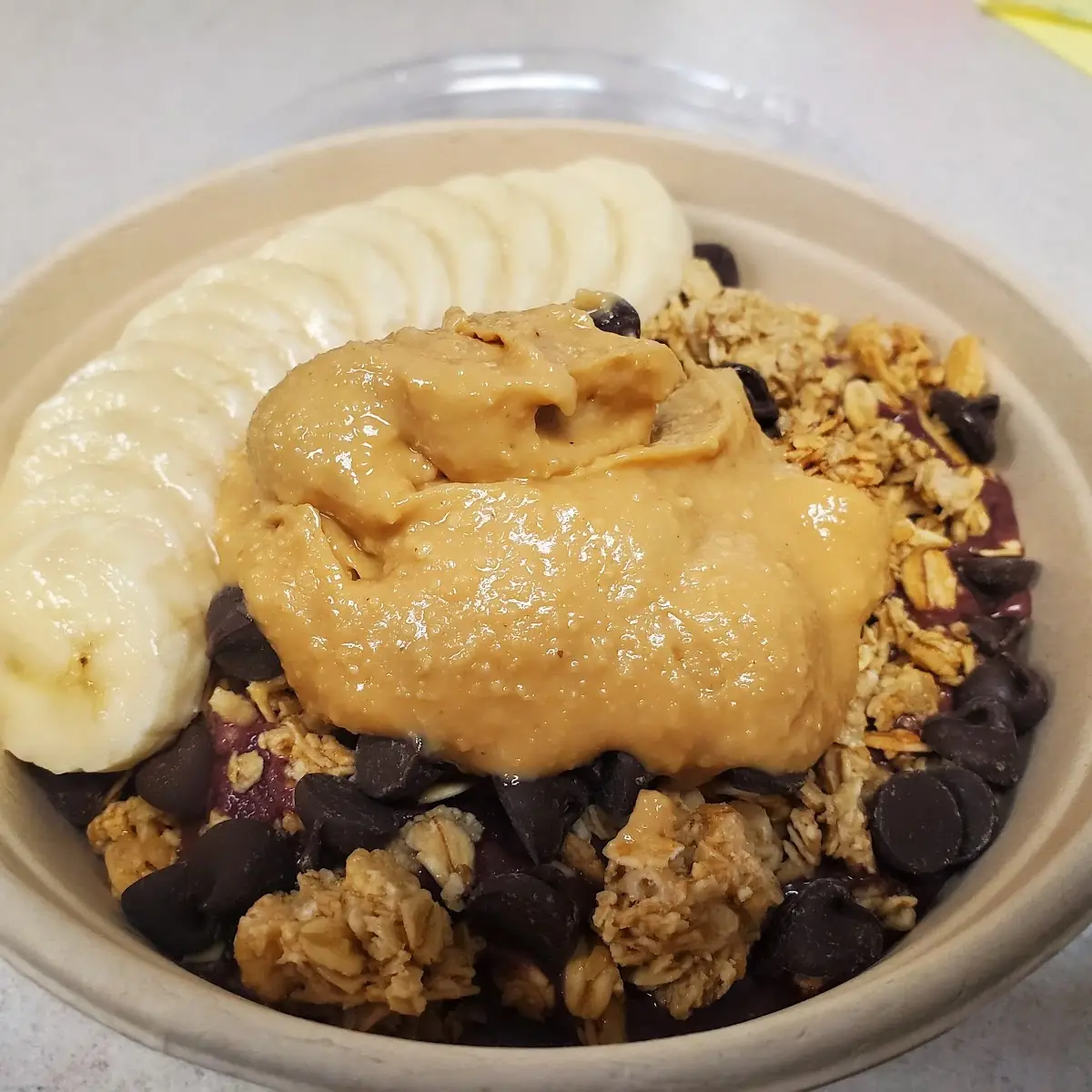 Banana Split Acai Bowl GF V