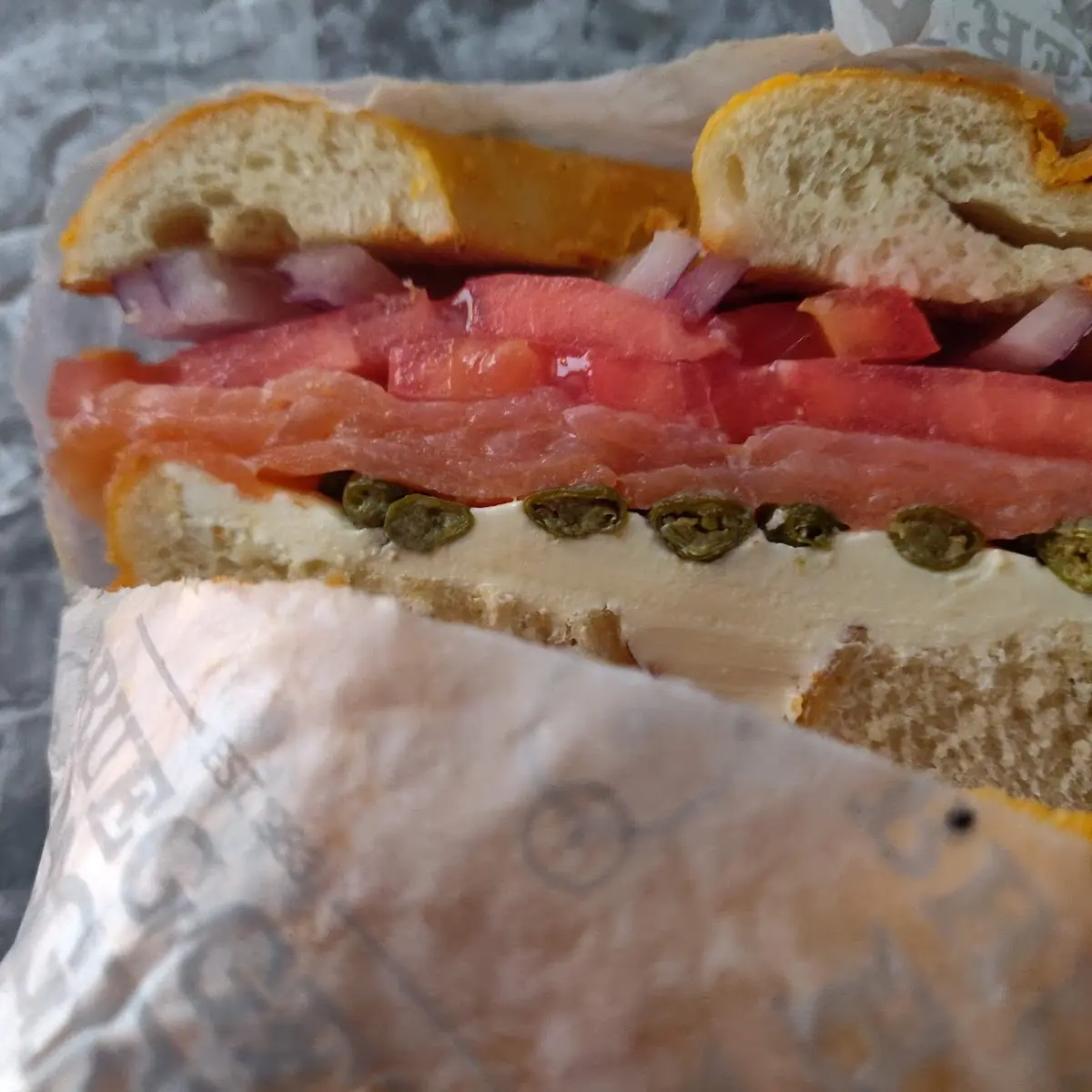 Jalapeno Cheddar Bagel