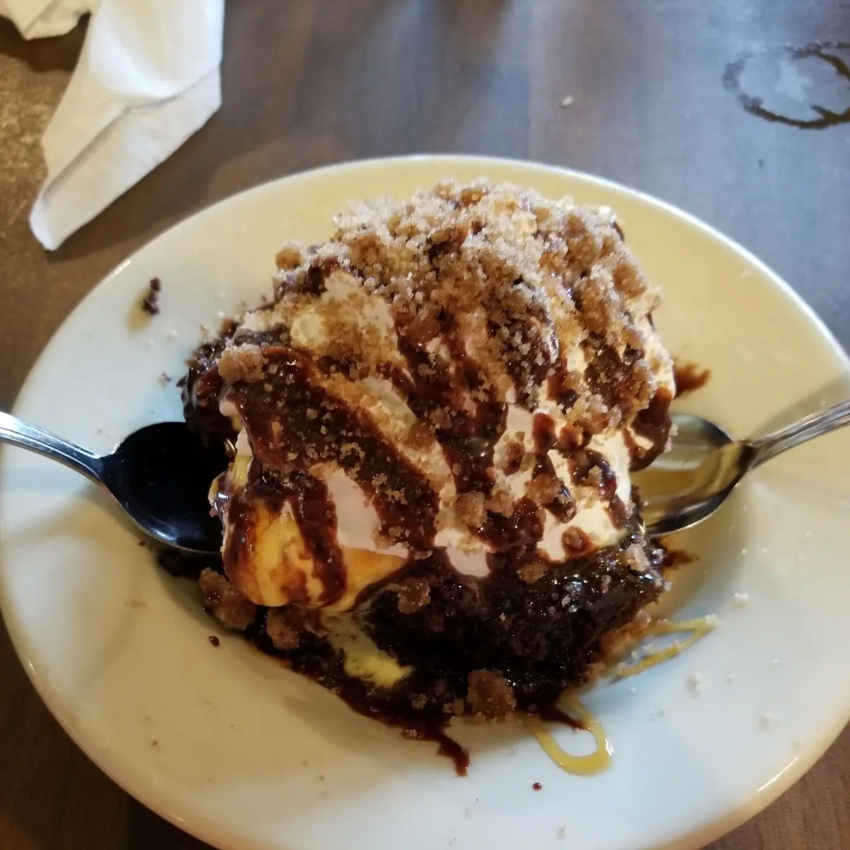 Brownie Sundae