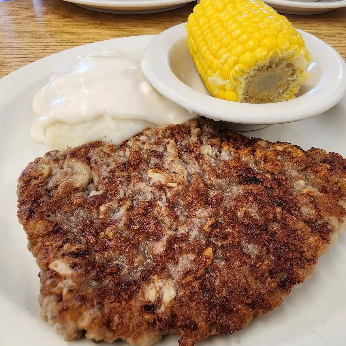 Chicken Fried Steak and Eggs