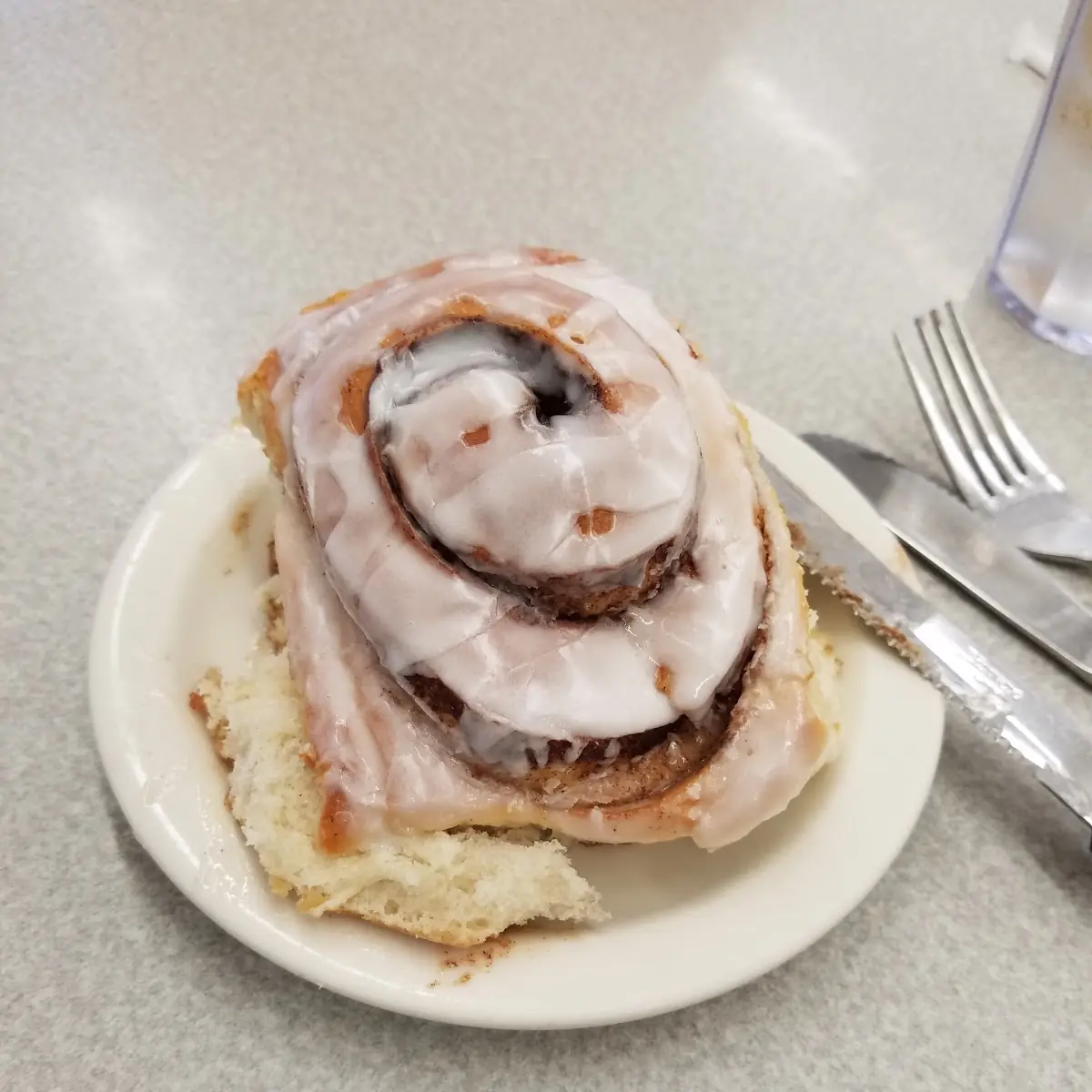 Cinnamon Roll with a Little Butter