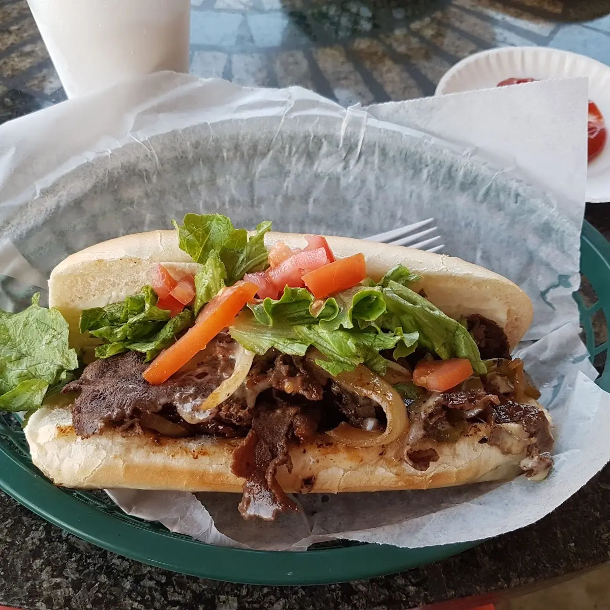 Philly Cheesesteak Sandwich