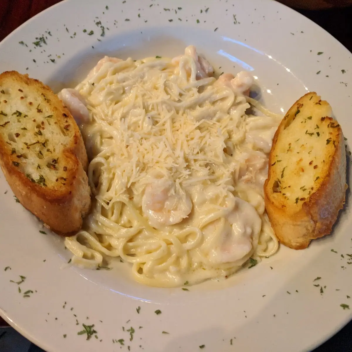 Shrimp Alfredo